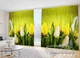 Фото Шторы PHOTODECOR "Белые с желтыми тюльпанами" - изображение 1