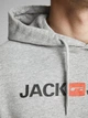 Толстовка Jack & Jones JJECORP OLD LOGO SWEAT HOOD NOOS XL Сірий 12137054LightGrey - зображення 3