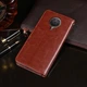 Чехол Idewei для Nokia G10 книжка кожа PU с визитницей коричневый - изображение 2