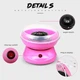 Апарат для приготування солодкої вати Cotton Candy Maker рожевий - зображення 7