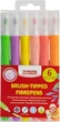 MAXI Фломастеры - кисточки 6 цв. BRUSH-TIPPED Jumbo пастель MX15238 - изображение 1