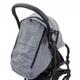 Прогулочная коляска Yoya 175A+ Premium Edition Gray Серая рама черная, колеса ч/б - зображення 5