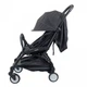 Прогулянкова коляска Yoya 175A+ Premium Edition Black Чорний рама чорна, колеса ч/б - зображення 2