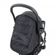 Прогулянкова коляска Yoya 175A+ Premium Edition Black Чорний рама чорна, колеса ч/б - зображення 5