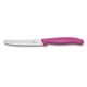 Кухонний ніж Victorinox SwissClassic для овощей 11 см, волнистое лезвие, Pink (6.7836.L115) - зображення 1