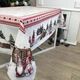 Скатерть новогодняя на стол гобеленовая Snowfall 135х300 см (4823093433434) - изображение 2