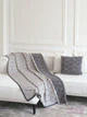 Плед La Modno Monogram Anthracite-Beige 150x200 (200185) - зображення 2