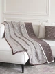 Плед La Modno Monogram Brown-Ecru 150x200 (200186) - зображення 2