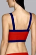 Топ і спідниця "Andres Sarda" пляжний костюм червоний/синій S 34085-75 - зображення 9