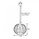 Светильник подвесной в стиле лофт MSK Electric Globe NL 2722 G - изображение 2