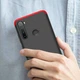 Чохол GKK 360 для Xiaomi Redmi Note 8T бампер оригінальний Black-Red - зображення 6