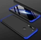 Чохол GKK 360 для Xiaomi Redmi Note 8T бампер оригінальний Black-Blue - зображення 2