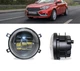 Светодиодная противотуманная балка, фара Led круглая 90мм 3,5" OPEL, PEUGEOT, RENAULT, FORD, Citroen Металл Белые Avtoexpect комплект (05388) - изображение 1