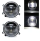Светодиодная противотуманная балка, фара Led круглая 90мм 3,5" OPEL, PEUGEOT, RENAULT, FORD, Citroen Металл Avtoexpect (05399) - изображение 1