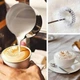 Капучинатор міксер для вершків Fuke coffie mixer міксер для молока Бірюзовий - зображення 5