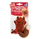 Іграшка для собак GiGwi Plush Лисиця з пищалкою, текстиль, 9 см (75043) - зображення 2