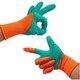 Садовые рабочие перчатки для работы в саду и огороде 2 в 1 GARDEN GENIE GLOVES УСИЛЕННЫЕ (OL-M13308) - зображення 2