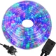 Гирлянда дюралайт уличная (наружная) Springos Rope Lights 10 м 240 LED CL1202 Mix - изображение 5
