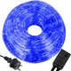 Гирлянда дюралайт уличная (наружная) Springos Rope Lights 10 м 240 LED CL1203 Blue - изображение 7