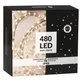 Гірлянда дюралайт вулична (зовнішня) Springos Rope Lights 20 м 480 LED CL1205 Cold White - зображення 13