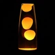Настольная Лава лампа с воском LAVA LAMP 41см Оранжевая - изображение 2