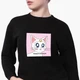 Свитшот для девочек Луна Кошки Сейлор Мун (anime Sailor Moon Cats) (9509-2919-5) 122-128 см Черный - изображение 2