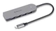 USB-хаб REAL-EL CQ-415 USB Type-C 4-в-1 - зображення 3