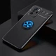 TPU чехол Deen ColorRing под магнитный держатель (opp) для Xiaomi Redmi Note 10 5G / Poco M3 Pro Кольцо-держатель, Черный / Синий - изображение 2