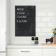 Доска для записей IKEA SVENSÅS настенная 40х60 см Черная (204.403.62) - изображение 6