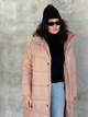 Пуховик зимний длинный женский LiLove 067-6 46-48 (L-XL) Бежевый (ROZ6400204709) - изображение 5