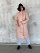 Пуховик зимний длинный женский LiLove 067-6 46-48 (L-XL) Бежевый (ROZ6400204709) - изображение 7