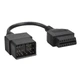 Переходник Autocom OBD2 Toyota 17 pin для подключения диагностики к авто Toyota (17pin - 16pin) - изображение 1