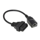 Переходник Autocom OBD2 Honda 3 pin для подключения диагностики к авто Honda (3pin - 16pin) - изображение 1