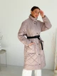 Пуховик зимний длинный женский LiLove 126-1 46-48 (L-XL) Бежевый (ROZ6400204733) - изображение 7