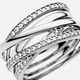 Серебряное кольцо Pandora Timeless 190919CZ 48 Серебристое (00007911) - изображение 4