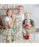 Новорічний різдвяний дитячий кухонний фартух Ялинкова гілка - изображение 5