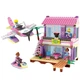 Конструктор COGO 4515 Пляжний будиночок Рожевий / Різнобарвний 423 деталей - зображення 2