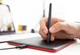 Графічний планшет Wacom One S (CTL-472-N) Чорний/Червоний з пером і USB-кабелем + змінні наконечники для пера - зображення 4