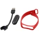 Фитнес Браслет Smart Band M4 c Пульсометром и Тонометром. Цвет: красный - зображення 3