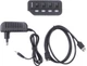 USB-хаб Maxxter HU2A-4P-AC-02 Black - зображення 4