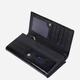 Женский кошелек кожаный ST Leather Accessories leather-18299 Черный - изображение 3