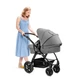 Універсальна коляска 3 в 1 Kinderkraft Moov Gray Melange (KKWMOOVGRYM0NC) - зображення 12