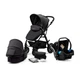 Универсальная коляска 3 в 1 Kinderkraft Moov Black (KKWMOOVBLK00NC) - изображение 1