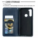Чехол-книжка с кармашками UniCase Geometric Pattern для Xiaomi Redmi Note 8T - Blue - изображение 7