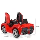 Дитячий електромобіль BAMBI M 4455 EBLR-3 Ferrari, м'яке сидіння - зображення 8