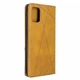 Чехол-книжка с кармашками UniCase Geometric Pattern для Samsung Galaxy A71 (A715) - Brown - изображение 3