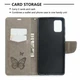 Чехол-книжка с рисунком UniCase Butterfly Pattern для Samsung Galaxy A71 (A715) - Grey - изображение 6