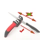 Професійна Ручна Точилка для ножів 3 в 1 аксесуари для кухонних ножів Sharpener - зображення 5