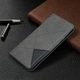 Чохол-книжка з кишеньками UniCase Geometric Pattern для Samsung Galaxy A71 (A715) - Grey - зображення 5
