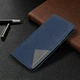Чехол-книжка с кармашками UniCase Geometric Pattern для Samsung Galaxy A71 (A715) - Blue - изображение 5